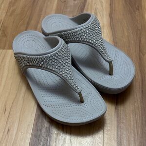 CROCS Rhinstone Women's Sandals